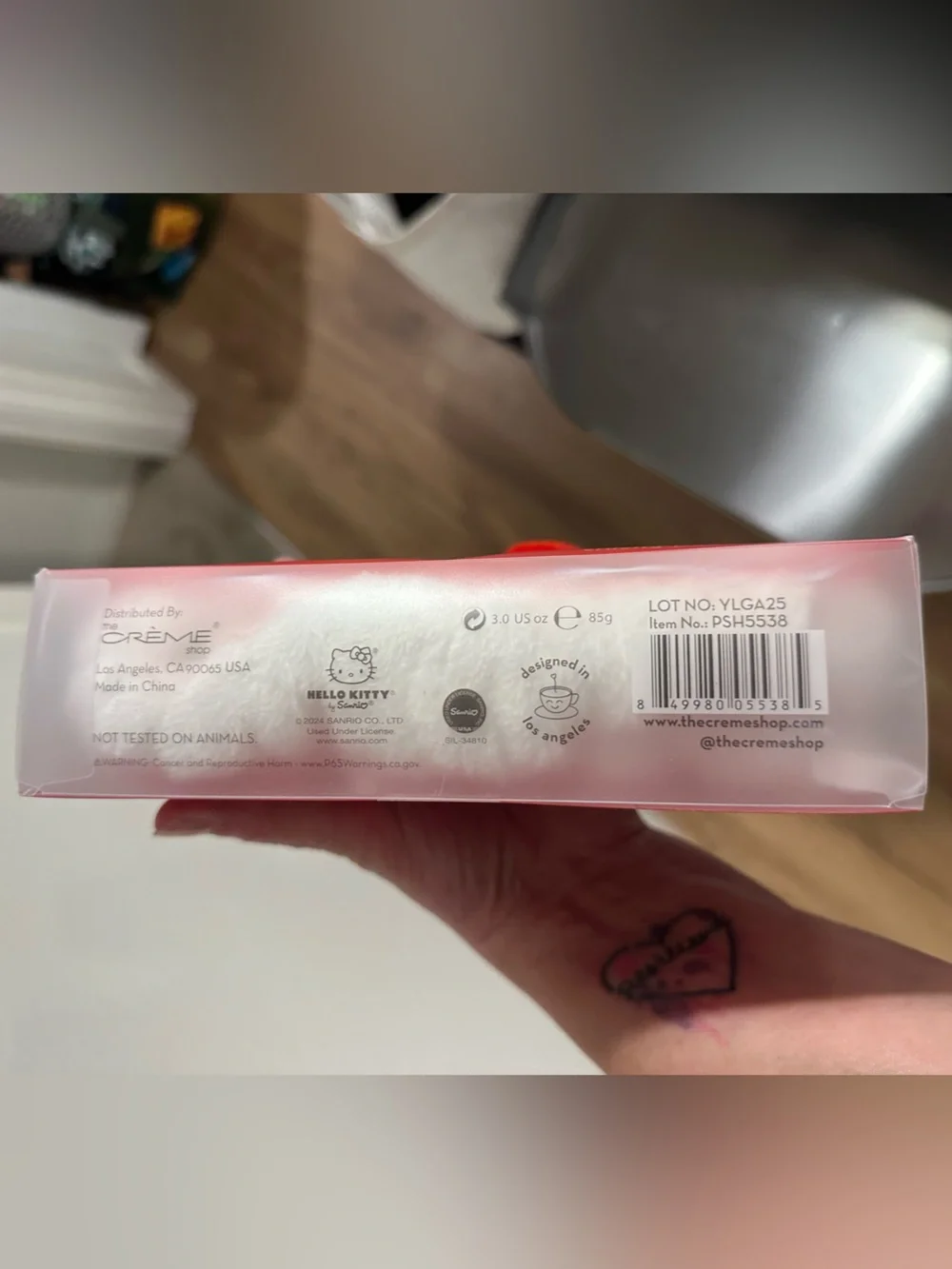 Hello Kitty Plush Spa Headband with Signature Red Bow
